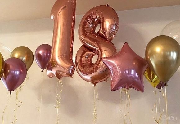 Baloni za proslavu 18 rođendana