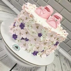 Torta za prvi rodjendan - Roze Cipelice