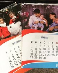 Dizajn i štampa porodičnih foto kalendara