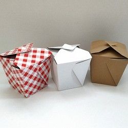 Kutije za kinesku hranu i paste
