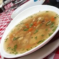 Istarska bistra supa sa belom ribom i školjkama