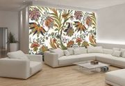 Pattern Floral Ornamental Cvetni ornamenti 3D fototapeta zidni mural foto tapeta