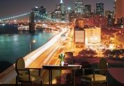 City New York lights by night NY grad noću u boji 3D fototapeta zidni mural foto tapeta