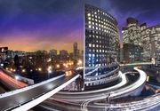 City New York By Night Color Skyline Grad u boji 3D fototapeta zidni mural foto tapeta