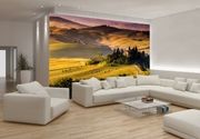 Nature Tuscany Hills Italy Toskana priroda 3D fototapeta zidni mural foto tapeta