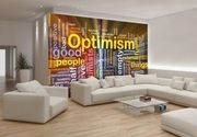 3D Optimism optimizam pozitiva fototapeta zidni mural foto tapeta