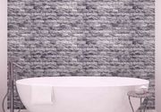 Texture Brick Wall Gray Kameni zid Dekorativni Kamen 3D fototapeta zidni mural foto tapeta
