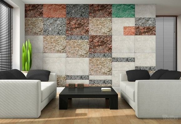 Texture Granite Wall Mermer Granit 3D fototapeta zidni mural foto tapeta