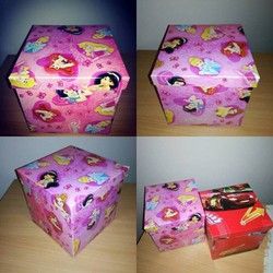 Kutije od kartona sa likovima Vaših omiljenih crtanih likova
