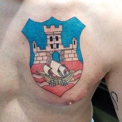 Tetovaža u boji -Grb Beograda