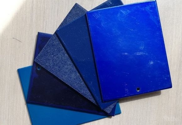Plava boja za plastifikaciju metala
