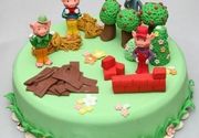 Dečija torta Vuk i tri praseta - Cake factory poslastičarnica