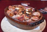 Dimljena butkica ispod sača pripremljena po tradicionalnoj recepturi - restoran Taverna Faro