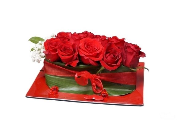 Ruže - Crveno parče torte