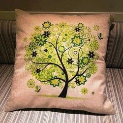 Jastuci za jogu 1 Drvo života Zeleno