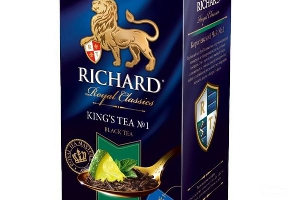RICHARD Crni čaj sa mentom, korom citrusa i aromom kafirske limete & engleske mente