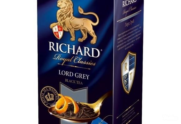 RICHARD Crni čaj sa bergamotom, limunom i korom pomorandže - Lord Grey