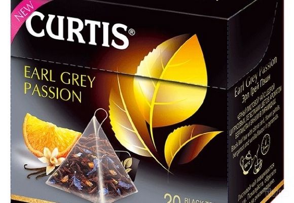 CURTIS Crni čaj sa bergamotom, vanilom i korom citrusa - Earl Grey Passion