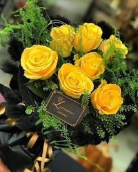 Buket žutih ruža