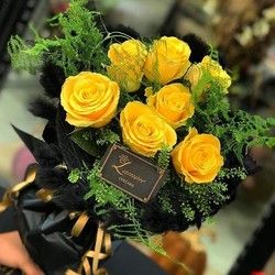 Buket žutih ruža