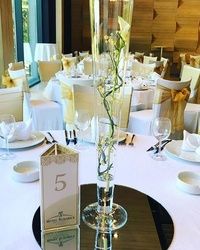 Dekoracija svadbenog stola - Cvećara Lamine