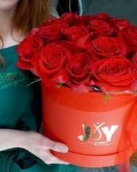 Crvene ruže - Crvene ruže u kutiji
