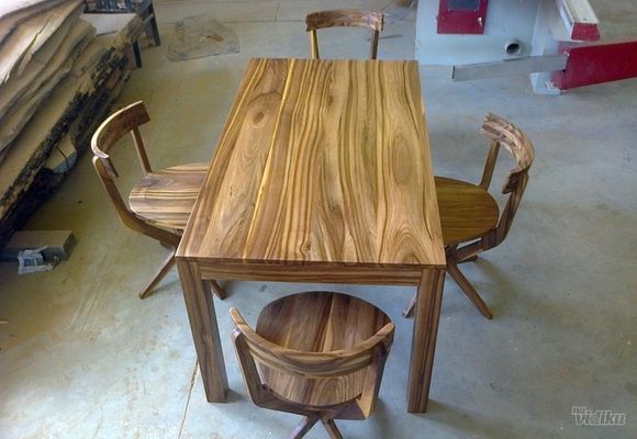 Unikatni trpezarijski stolovi od drveta