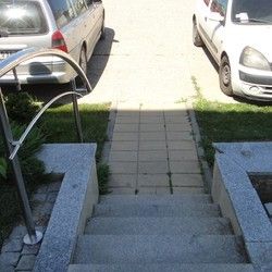Aluminijumski gelender za spoljasnje stepenice