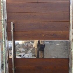 Luksuzna ulazna vrata u kombinaciji drvo prohrom