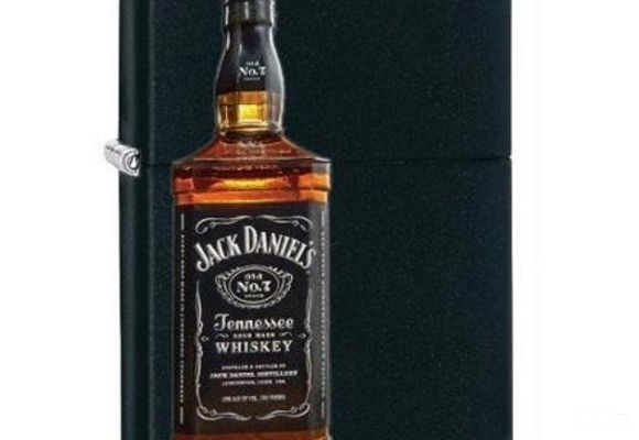 Zippo 28422 Jack Daniels Bottle Black Matte - Army Shop Urban Dart