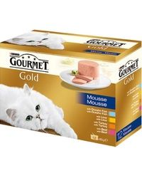 Hrana za mačke - Gourmet Gold mousse multipack - Pet shop Bio Dar