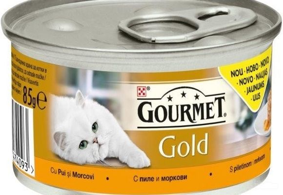 Hrana za mačke - Gourmet Gold piletina i šargarepa - Dasty Pet Shop