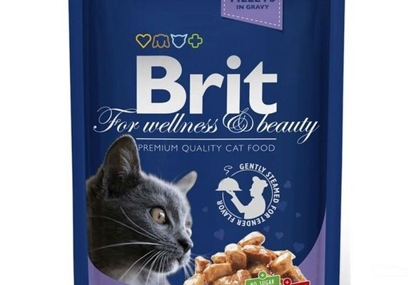 Hrana za mačke - Brit kesica bakalar - Pet shop Happy Family