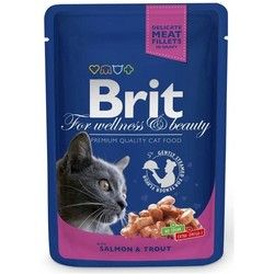Hrana za mačke - Brit kesica losos i pastrmka - Pet shop Happy Family