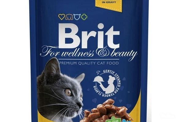 Hrana za mačke - Brit kesica piletina i ćuretina - Pet shop Happy Family