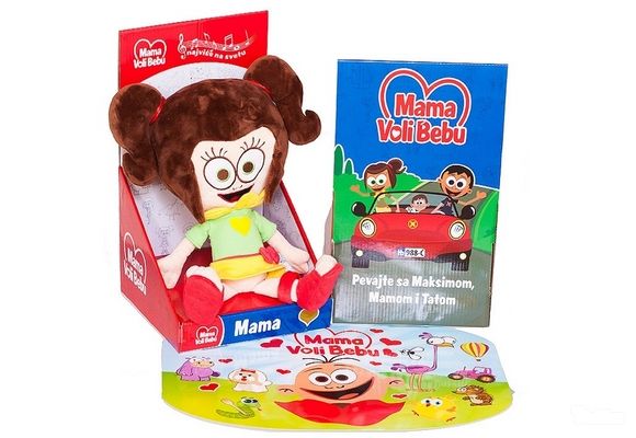 TV shop proizvodi - Plišana igračka Mama voli bebu - Mama - Kupon.rs