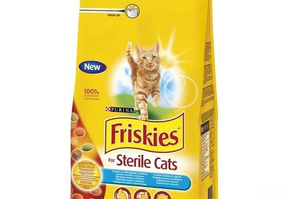 Hrana za mačke - Friskies - briketi losos - Pet shop Hrčak
