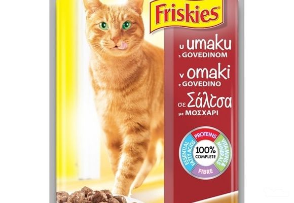 Hrana za mačke - Friskies - govedina - Pet shop Hrčak
