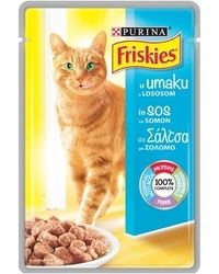 Hrana za mačke - Friskies - losos u sosu - Pet shop Hrčak