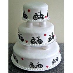 Svadbena torta Bicikl