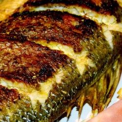 Pečenje ribe - pečeni šaran - Ribarnica Omega 3