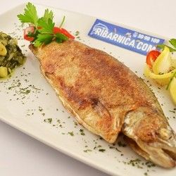 Pečenje ribe - pastrmka pečena - Ribarnica.com