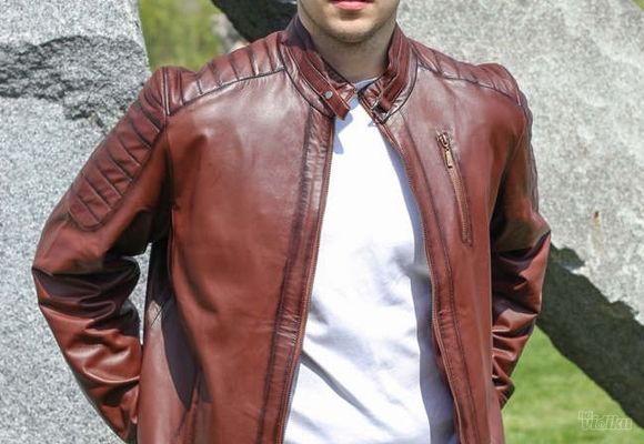 Muška kožna jakna - Boris - La Force Leather