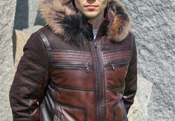 Muška kožna jakna - Bronson - La Force Leather