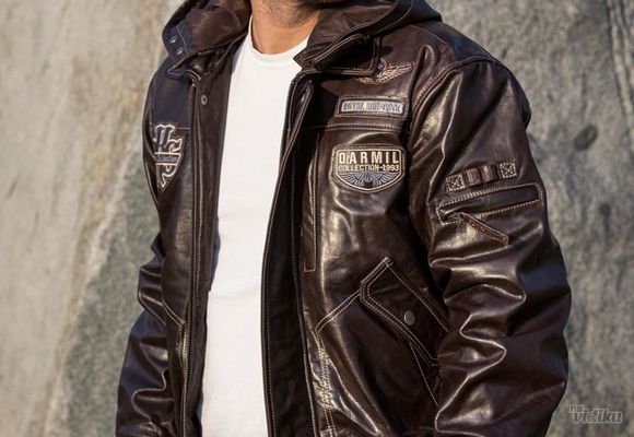 Muška kožna jakna - Dallas - La Force Leather