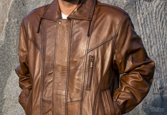Muška kožna jakna - D.N. - La Force Leather
