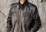 Muška kožna jakna - Springfield - La Force Leather