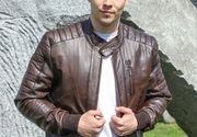 Muška kožna jakna - Becker - tamno braon - La Force Leather