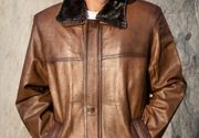 Duže muške kožne jakne - Luciano - La Force Leather