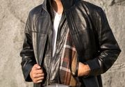 Duže muške kožne jakne - Marcos - La Force Leather